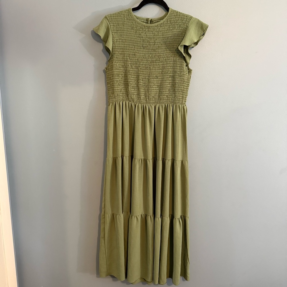Sage Green Maxi Dress